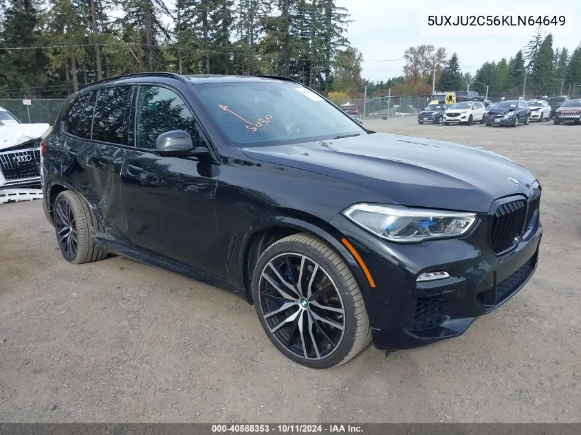 2019 BMW X5 xDrive50I VIN: 5UXJU2C56KLN64649 Lot: 40588353