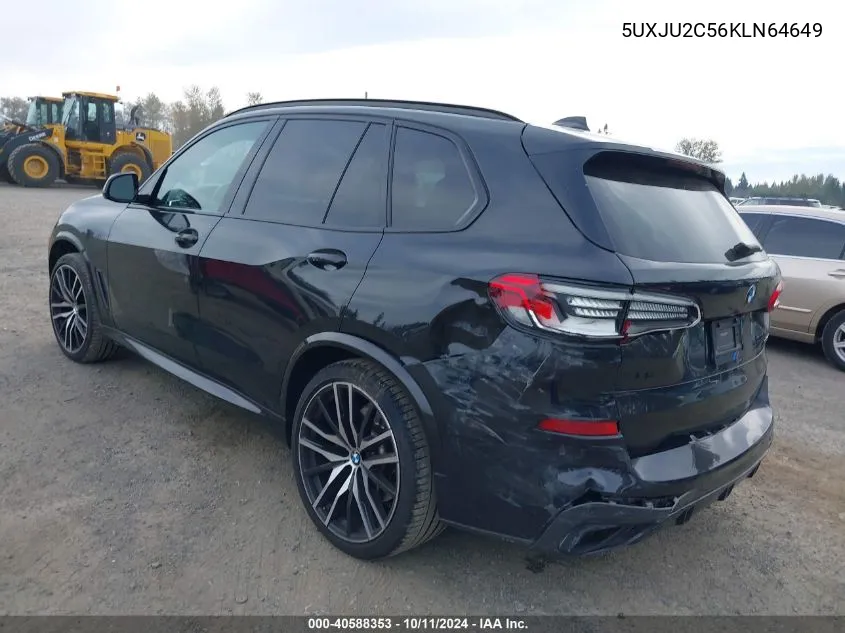 2019 BMW X5 xDrive50I VIN: 5UXJU2C56KLN64649 Lot: 40588353