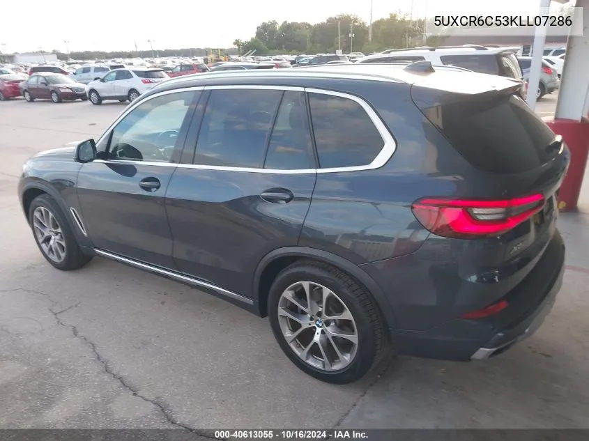 2019 BMW X5 xDrive40I VIN: 5UXCR6C53KLL07286 Lot: 40613055