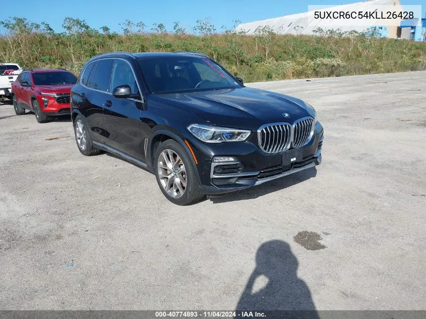 2019 BMW X5 xDrive40I VIN: 5UXCR6C54KLL26428 Lot: 40774893