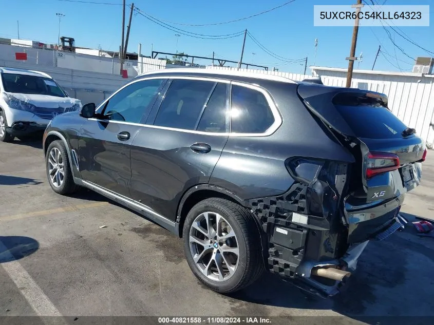 2019 BMW X5 xDrive40I VIN: 5UXCR6C54KLL64323 Lot: 40821558