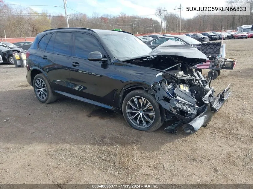 2019 BMW X5 xDrive50I VIN: 5UXJU2C59KLN66833 Lot: 40895377