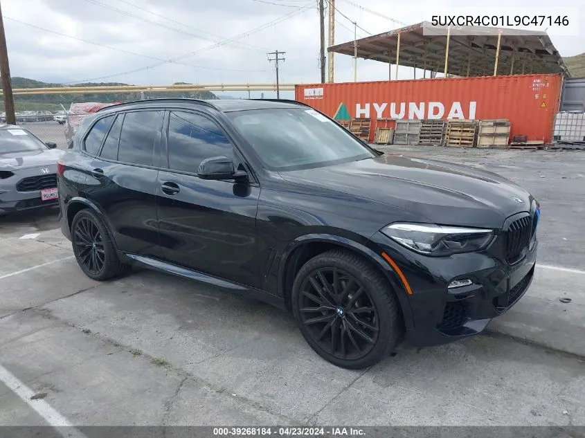 2020 BMW X5 Sdrive40I VIN: 5UXCR4C01L9C47146 Lot: 39268184