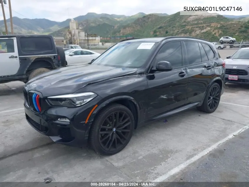 2020 BMW X5 Sdrive40I VIN: 5UXCR4C01L9C47146 Lot: 39268184