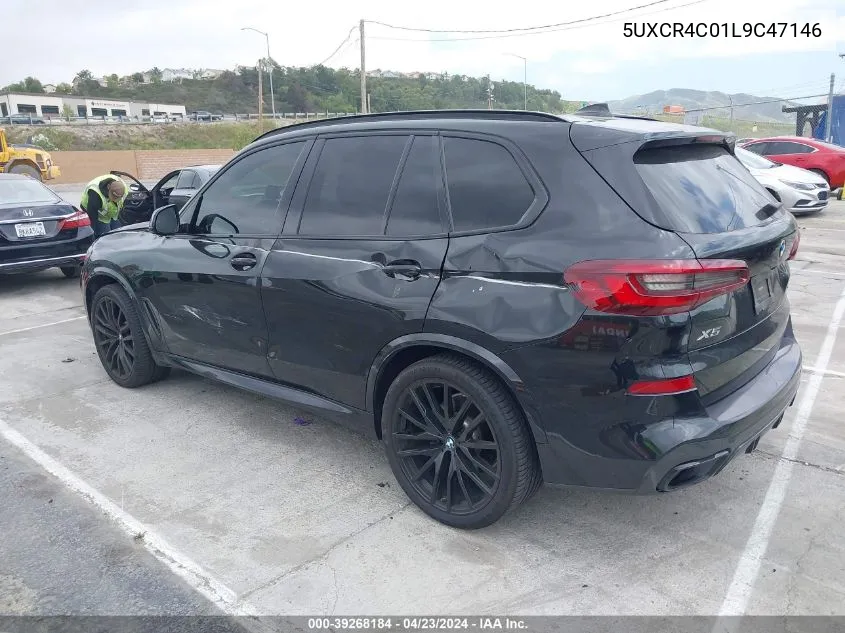 2020 BMW X5 Sdrive40I VIN: 5UXCR4C01L9C47146 Lot: 39268184