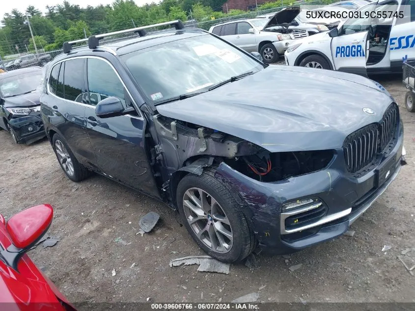 5UXCR6C03L9C55745 2020 BMW X5 xDrive40I