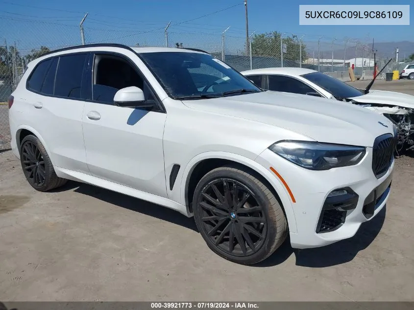 2020 BMW X5 xDrive40I VIN: 5UXCR6C09L9C86109 Lot: 39921773