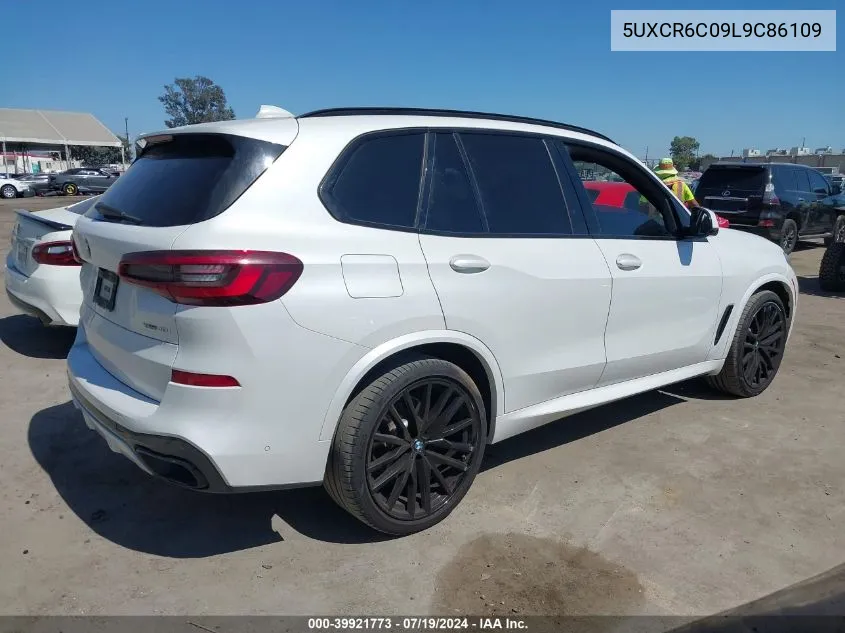 2020 BMW X5 xDrive40I VIN: 5UXCR6C09L9C86109 Lot: 39921773