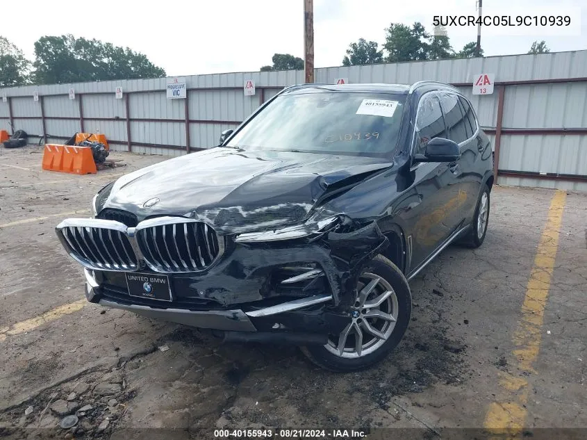 2020 BMW X5 Sdrive 40I VIN: 5UXCR4C05L9C10939 Lot: 40155943