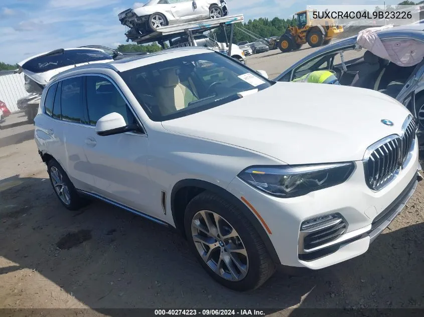 2020 BMW X5 Sdrive40I VIN: 5UXCR4C04L9B23226 Lot: 40274223