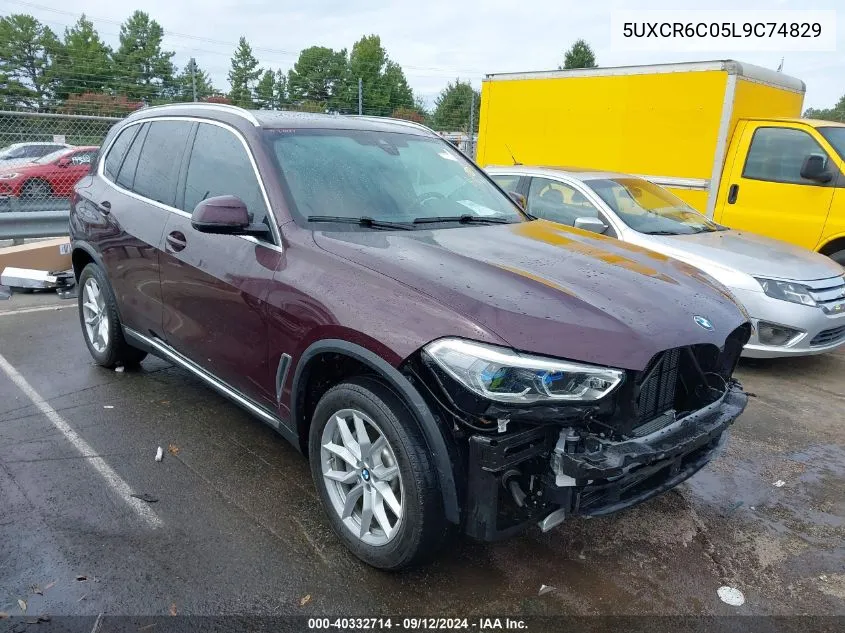 5UXCR6C05L9C74829 2020 BMW X5 xDrive40I