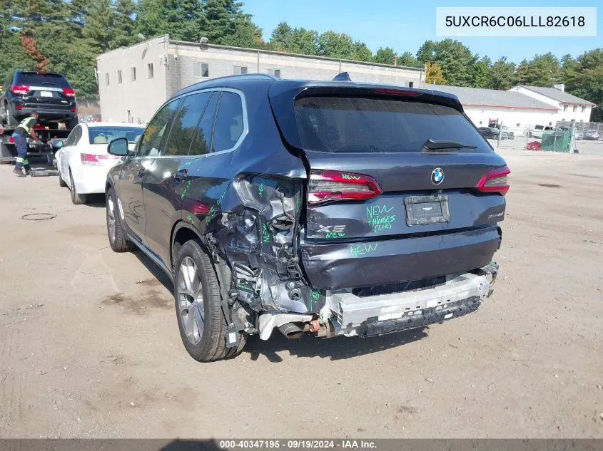 5UXCR6C06LLL82618 2020 BMW X5 xDrive40I