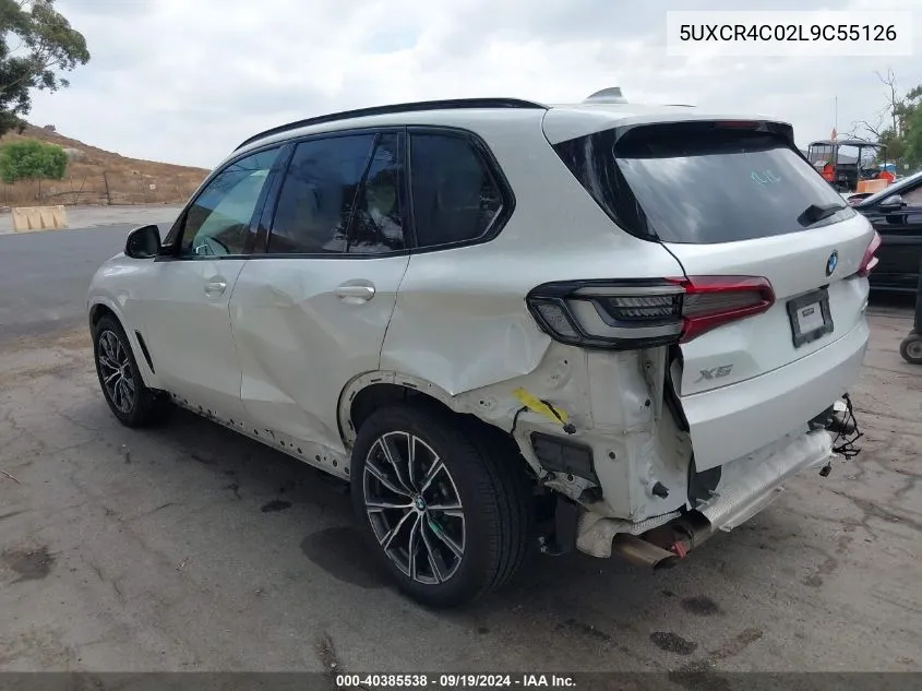 5UXCR4C02L9C55126 2020 BMW X5 Sdrive40I