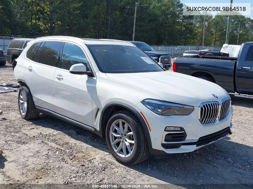 2020 BMW X5 xDrive40I VIN: 5UXCR6C08L9B64518 Lot: 40557146