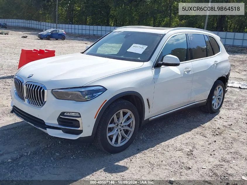 2020 BMW X5 xDrive40I VIN: 5UXCR6C08L9B64518 Lot: 40557146