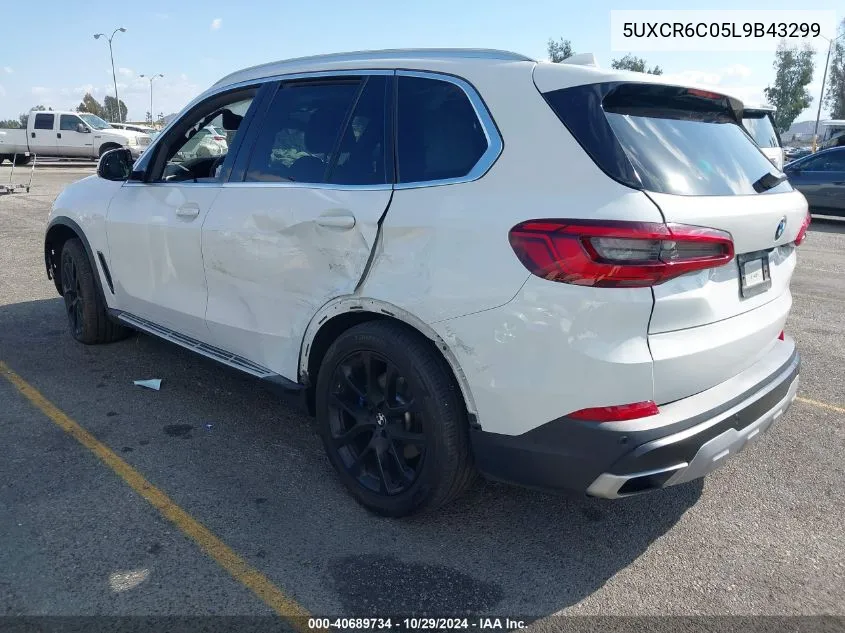 2020 BMW X5 xDrive40I VIN: 5UXCR6C05L9B43299 Lot: 40689734