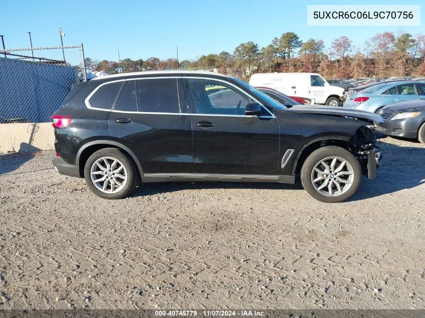 2020 BMW X5 xDrive40I VIN: 5UXCR6C06L9C70756 Lot: 40745779