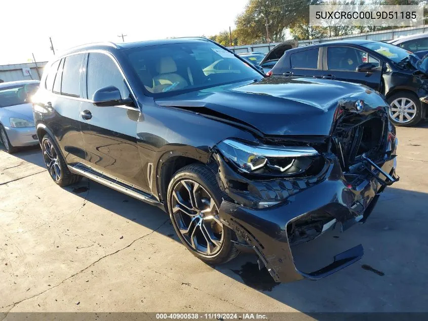 2020 BMW X5 xDrive40I VIN: 5UXCR6C00L9D51185 Lot: 40900538