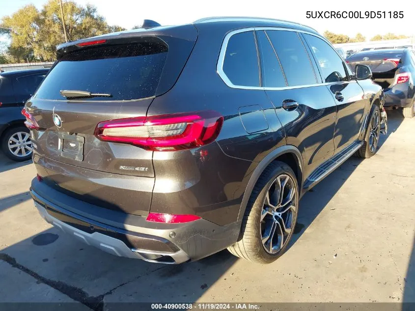 2020 BMW X5 xDrive40I VIN: 5UXCR6C00L9D51185 Lot: 40900538