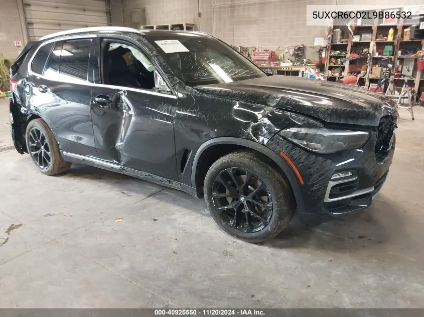 2020 BMW X5 xDrive40I VIN: 5UXCR6C02L9B86532 Lot: 40925550