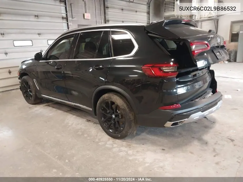 2020 BMW X5 xDrive40I VIN: 5UXCR6C02L9B86532 Lot: 40925550