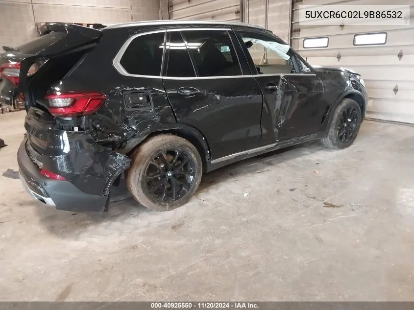 2020 BMW X5 xDrive40I VIN: 5UXCR6C02L9B86532 Lot: 40925550