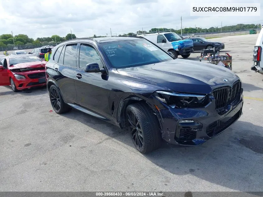 2021 BMW X5 Sdrive40I VIN: 5UXCR4C08M9H01779 Lot: 39560433