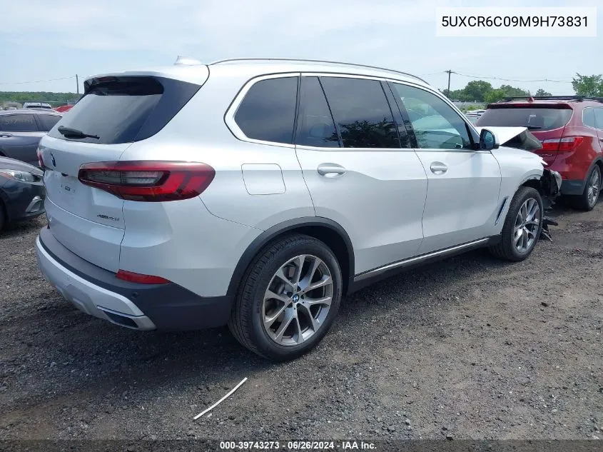 2021 BMW X5 xDrive40I VIN: 5UXCR6C09M9H73831 Lot: 39743273