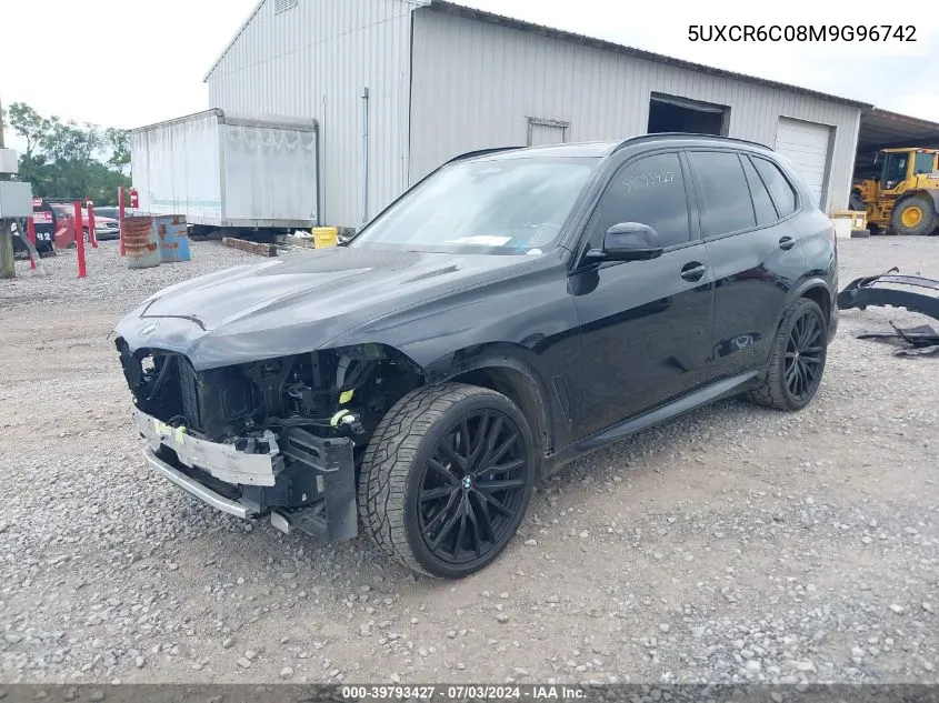 2021 BMW X5 xDrive40I VIN: 5UXCR6C08M9G96742 Lot: 39793427