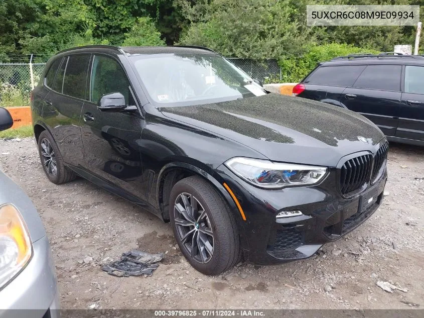 2021 BMW X5 xDrive40I VIN: 5UXCR6C08M9E09934 Lot: 39796825