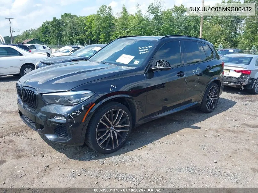 5UXJU4C05M9G00432 2021 BMW X5 M50I