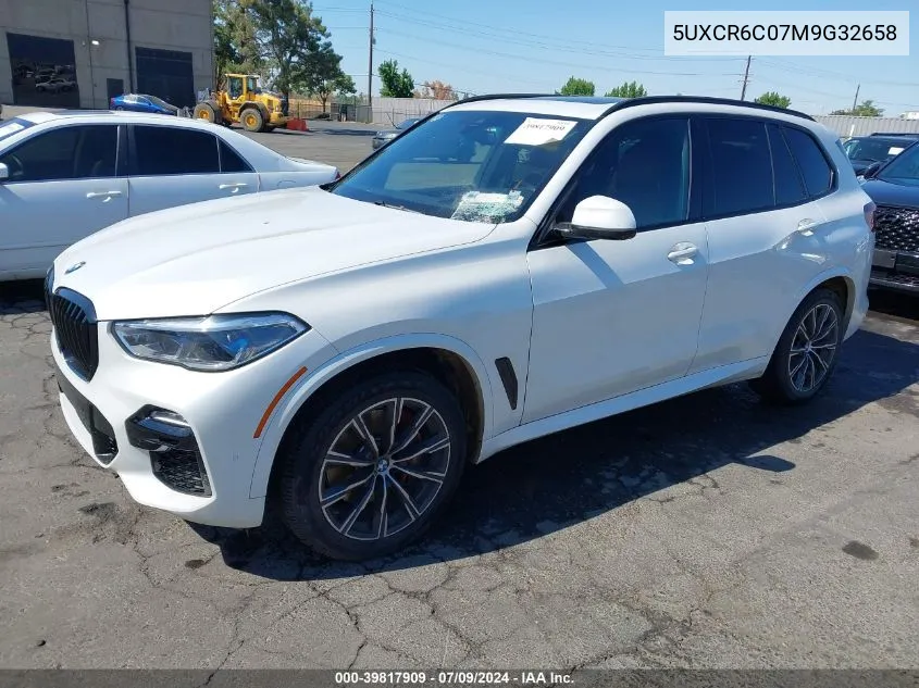 2021 BMW X5 xDrive40I VIN: 5UXCR6C07M9G32658 Lot: 39817909