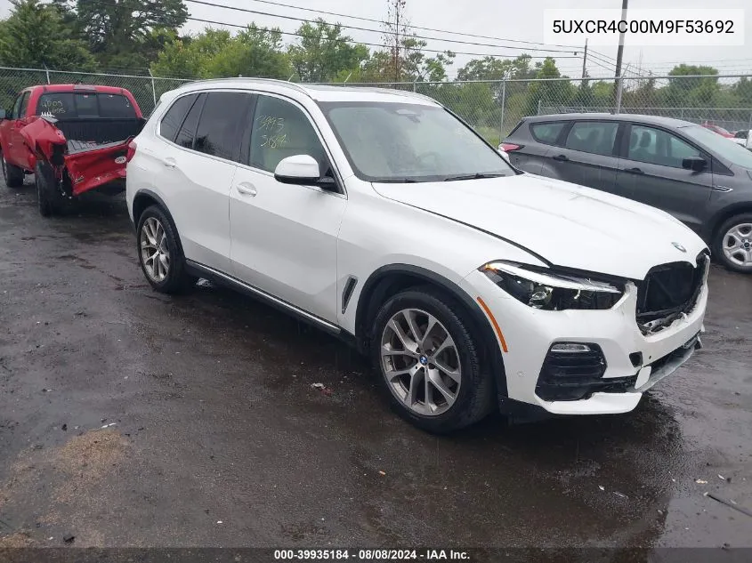 5UXCR4C00M9F53692 2021 BMW X5 Sdrive40I