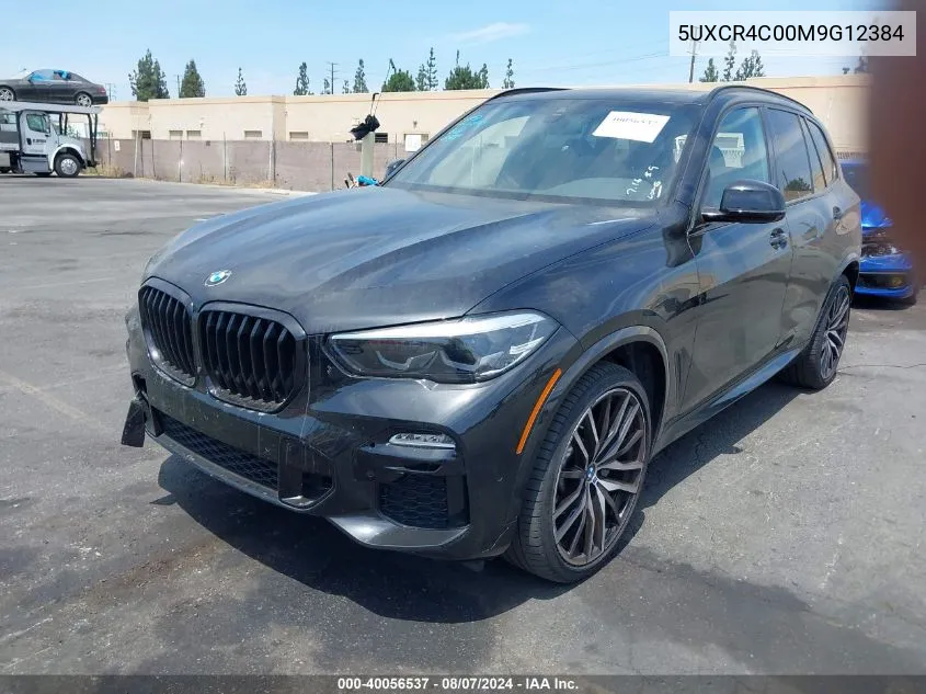 5UXCR4C00M9G12384 2021 BMW X5 Sdrive40I