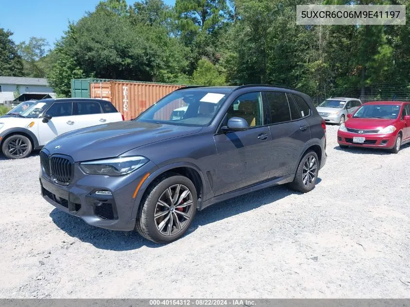 2021 BMW X5 xDrive40I VIN: 5UXCR6C06M9E41197 Lot: 40154312