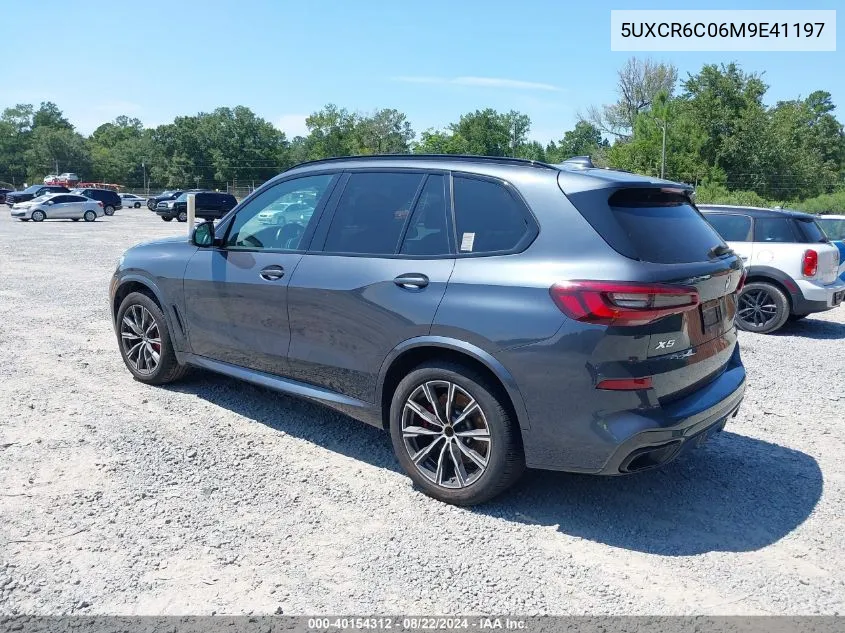 2021 BMW X5 xDrive40I VIN: 5UXCR6C06M9E41197 Lot: 40154312