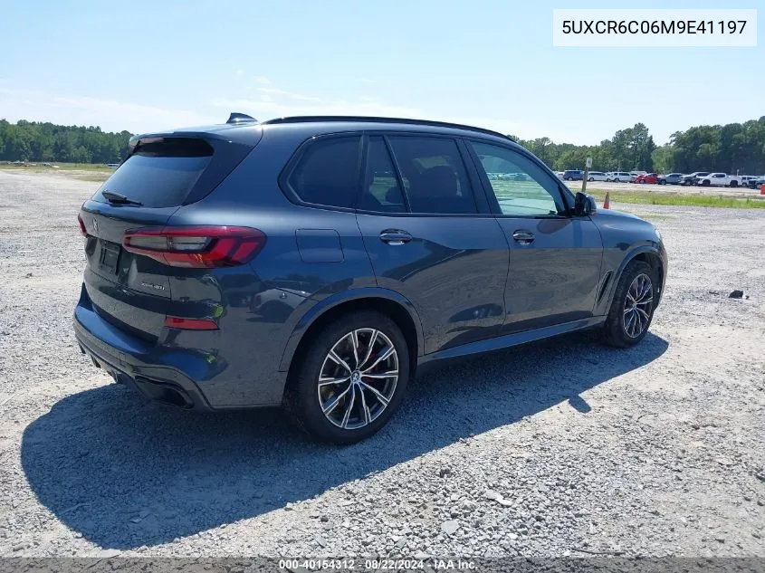 2021 BMW X5 xDrive40I VIN: 5UXCR6C06M9E41197 Lot: 40154312