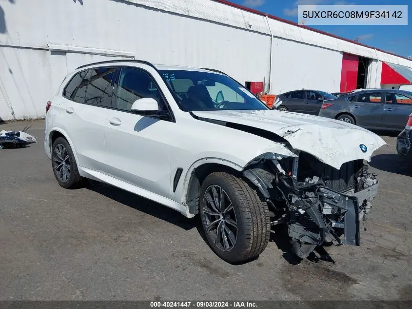 5UXCR6C08M9F34142 2021 BMW X5 xDrive40I