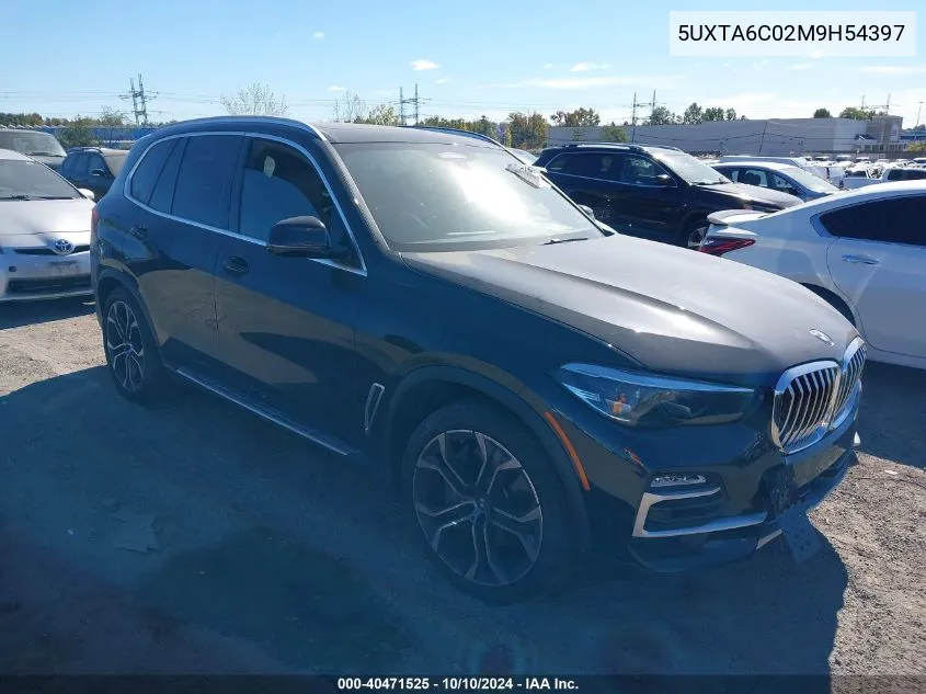 2021 BMW X5 Phev xDrive45E VIN: 5UXTA6C02M9H54397 Lot: 40471525