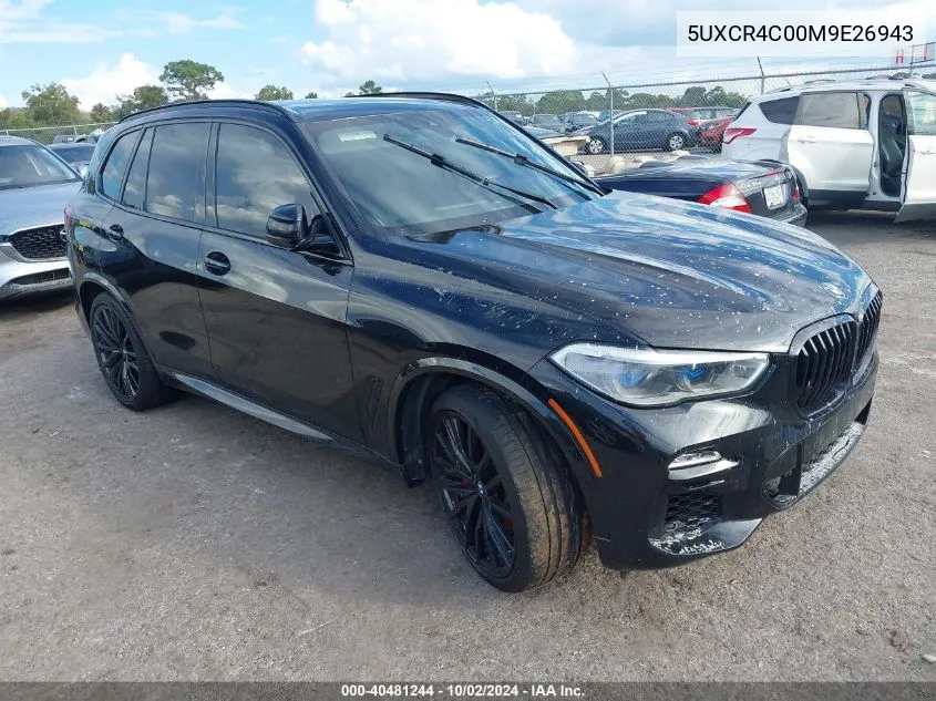 5UXCR4C00M9E26943 2021 BMW X5 Sdrive40I