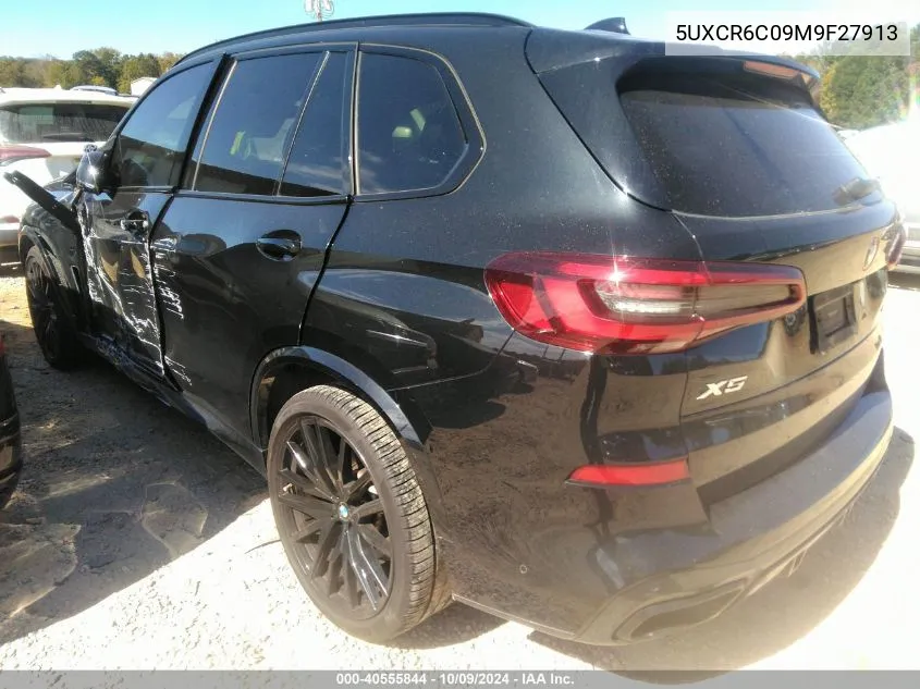 2021 BMW X5 xDrive40I VIN: 5UXCR6C09M9F27913 Lot: 40555844