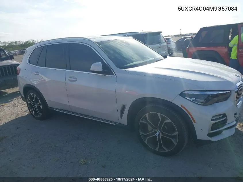 2021 BMW X5 Sdrive40I VIN: 5UXCR4C04M9G57084 Lot: 40555925