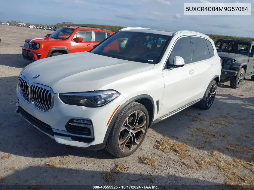 2021 BMW X5 Sdrive40I VIN: 5UXCR4C04M9G57084 Lot: 40555925