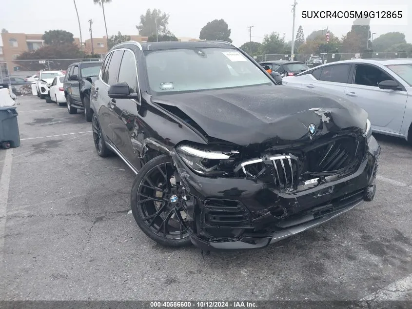 2021 BMW X5 Sdrive40I VIN: 5UXCR4C05M9G12865 Lot: 40586600