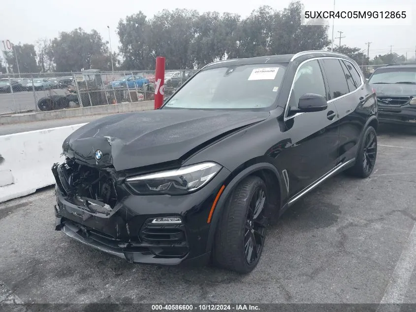 2021 BMW X5 Sdrive40I VIN: 5UXCR4C05M9G12865 Lot: 40586600