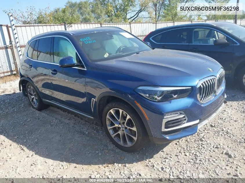 2021 BMW X5 xDrive40I VIN: 5UXCR6C05M9F36298 Lot: 40628626