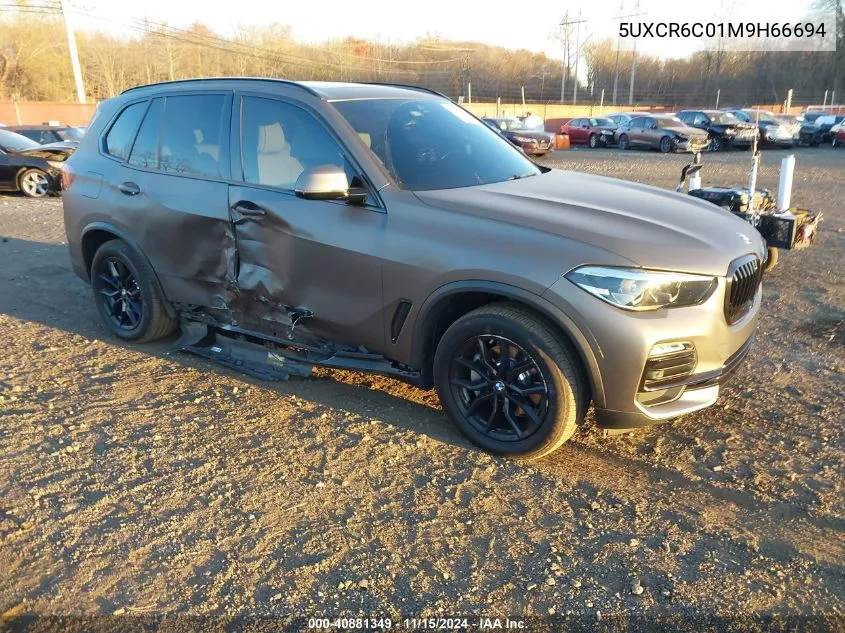 2021 BMW X5 xDrive40I VIN: 5UXCR6C01M9H66694 Lot: 40881349