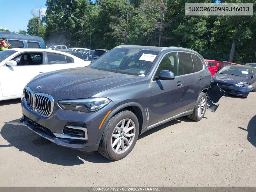 5UXCR6C09N9J46013 2022 BMW X5 xDrive40I