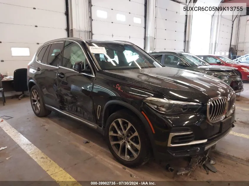 5UXCR6C05N9K13755 2022 BMW X5 xDrive40I