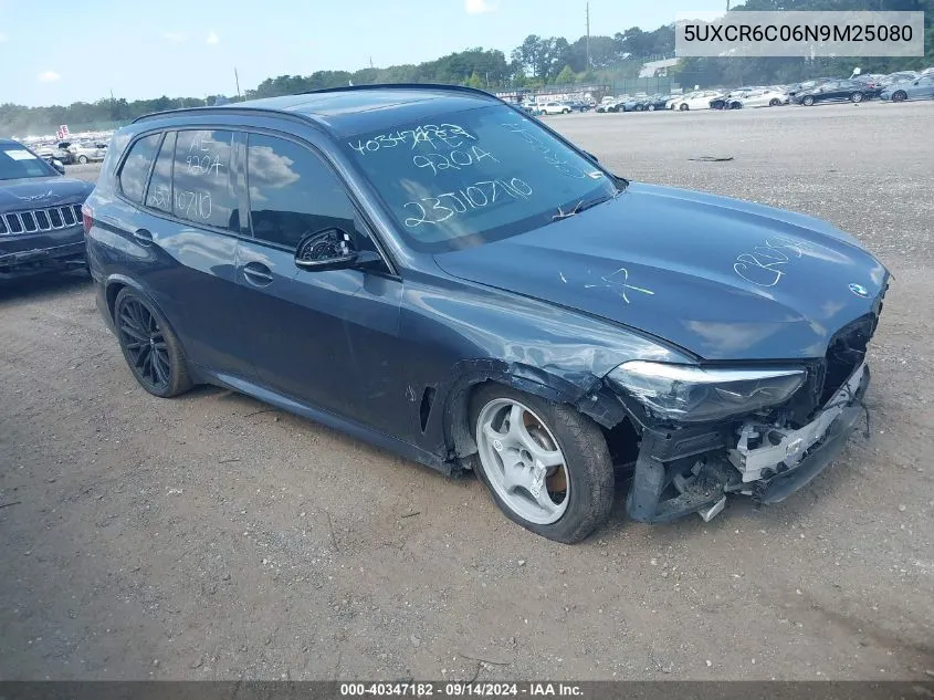 5UXCR6C06N9M25080 2022 BMW X5 xDrive40I